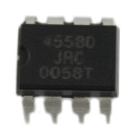 Чип JRC4558D JRC4558 DIP8, Операционный усилитель 2-канальный