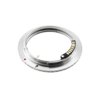 Адаптер переходник Olympus OM - Canon EOS, AF чип Ulata