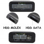 Тестер блоков питания ATX, BTX, ITX, PSU 20/24pin SATA Molex для ПК