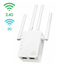 Беспроводной Wi-Fi репитер сигнала, 2.4 + 5ГГц, 20 dBi, AC1200