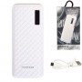 Power Bank Внешний аккумулятор 5000мАч 2xUSB ЖК фонарик