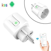 Умная Wi-Fi розетка 220В 16А недельный таймер Smart Life BSD33