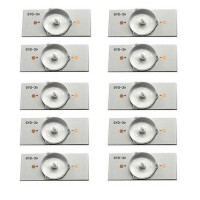 10x LED сегмент 3В для планки лампы подсветки ЖК телевизора