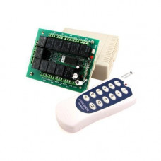 12-канальное беспроводное реле 12В, пульт, Arduino