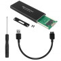 Карман для SSD диска M2 NGFF 2230, 2242, 2260, 2280, 6Гбс, USB3.1, металл