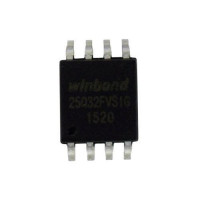 Чип W25Q32 W25Q32BVSSIG SOP8, 32Мб Flash SPI