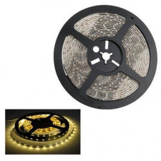 5м лента светодиодная, 300x 3528 SMD LED, тепл бел