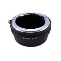 Адаптер переходник Nikon AI - Canon EF-M, кольцо Ulata