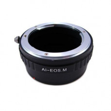 Адаптер переходник Nikon AI - Canon EF-M, кольцо Ulata