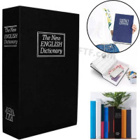 Книга сейф, книжка на ключе, английский словарь, металл M 240х155х55мм.