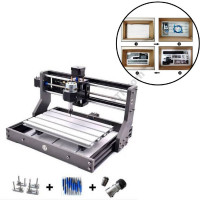 Фрезерный ЧПУ станок CNC 3018 Pro CNC3018 GRBL DIY + патрон ER11 цанга