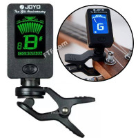 Тюнер для гитары, гитарный хроматический тюнер-прищепка JOYO JT-01