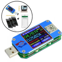 USB тестер струму, напруги, ємності Bluetooth Android RD UM25C
