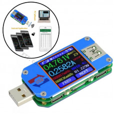 USB тестер тока, напряжения, емкости Bluetooth Android RD UM25C