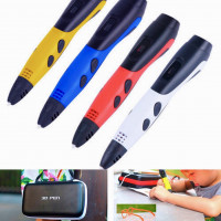 3D-ручка для творчества c OLED-дисплеем USB Air Pen + филамент, в чехле