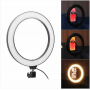 Кольцевая LED лампа USB 12Вт 26см для селфи кольцо, кольцевой свет