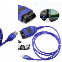 VAG COM 409.1 KKL OBD2 USB сканер диагностики авто