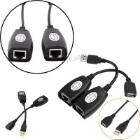 Удлинитель USB 1.1 по RJ45 витой паре до 50м, UTP, коннектор USB папа-мама