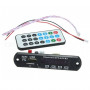 Встраиваемый MP3 плеер, модуль Bluetooth FM USB microSD, 12В аудиосистема для авто