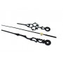 Стрелки для часов, часового механизма комплект из 3 стрелок, черные фигурные