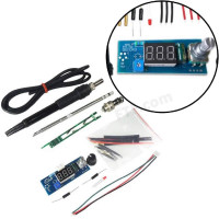 Паяльная станция на жалах, конструктор Hakko T12, СОБЕРИ САМ, набор для сборки паяльной станции
