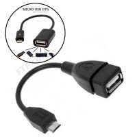 Переходник USB OTG кабель, переходник с MicroUSB на USB